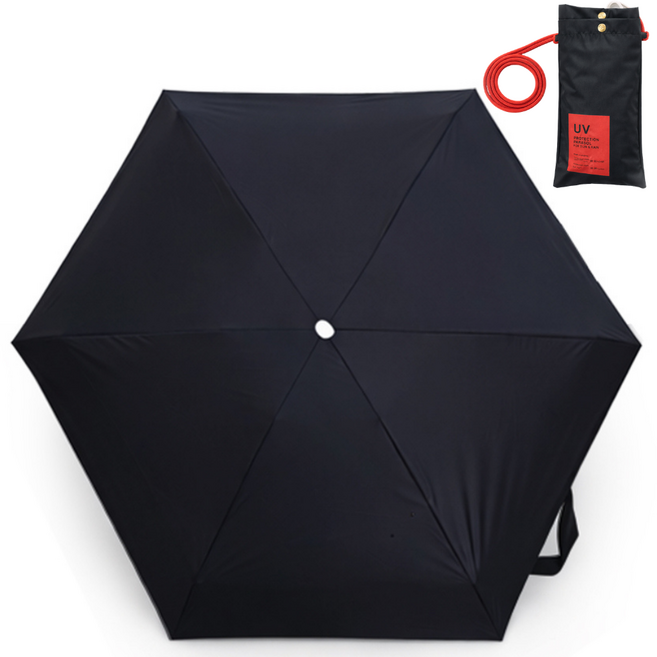 초경량 5단 UV차단 암막 양산우산 올데이 숄더백 세트