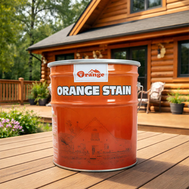 오렌지 오일스테인 우드스테인 방부목페인트 (16L), 진월넛, 1개
