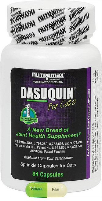 Nutramax Dasuquin 84정 고양이 조인트 영양 츄어블 Nutramax Dasuquin Capsules 84 Count, 1개
