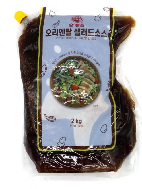 오뚜기 오쉐프 오리엔탈샐러드소스, 6개, 2kg