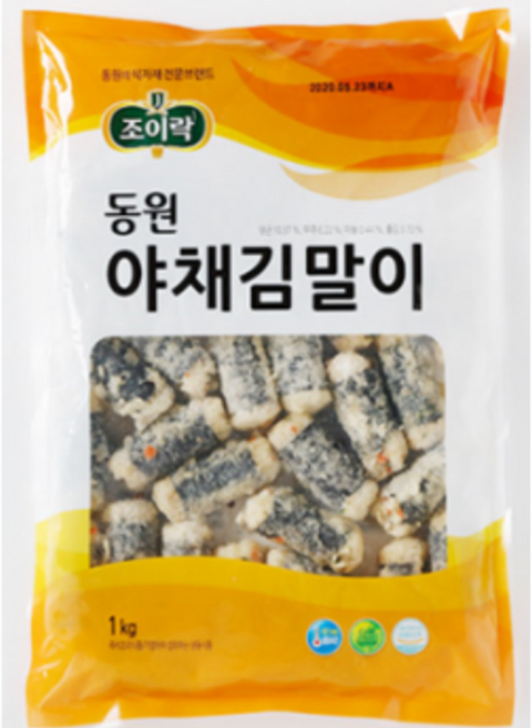 동원 조이락 야채김말이, 1kg, 1개