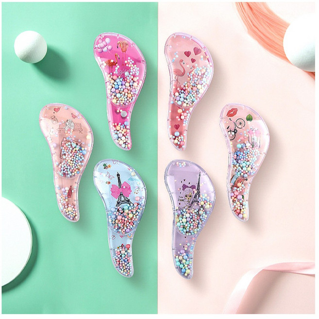 돈모컴팩트빗 아타라브러쉬 미니헤어소품