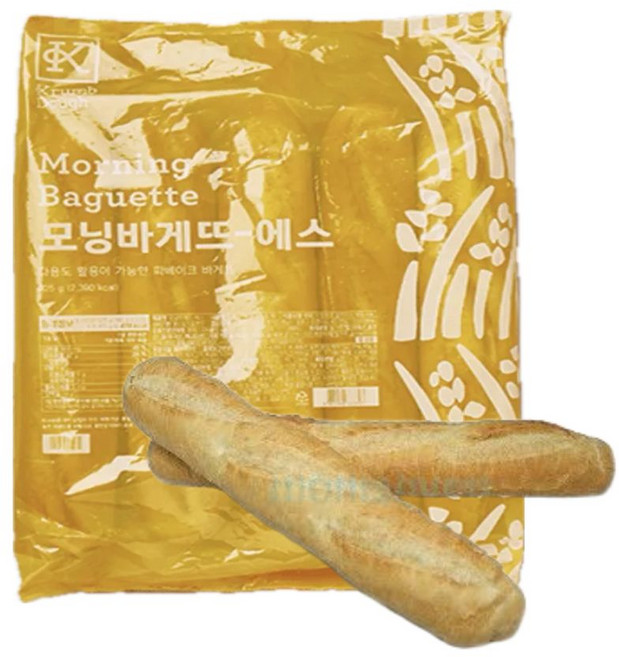 삼립 모닝 바게트 S (185g*5개) (아이스박스포장), 925g, 6개