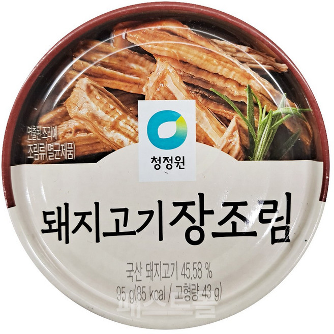 청정원 돼지고기 장조림, 95g, 1개