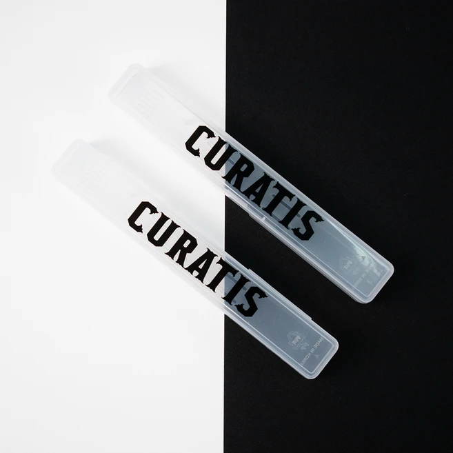 큐라티스 대왕칫솔 사무실 휴대용 보관 케이스, 1개 - 쿠팡