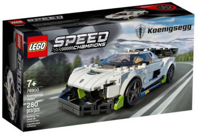 스피드챔피언 코닉세그 제스코 레고 76900, 혼합색상, 1개