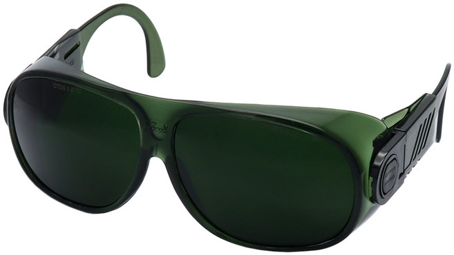 오토스 용접안경 차광보안경 B-612BS 차광도 5 산업용 (산소 가스 절단 용접용) 보호안경, 1개, 혼합색상