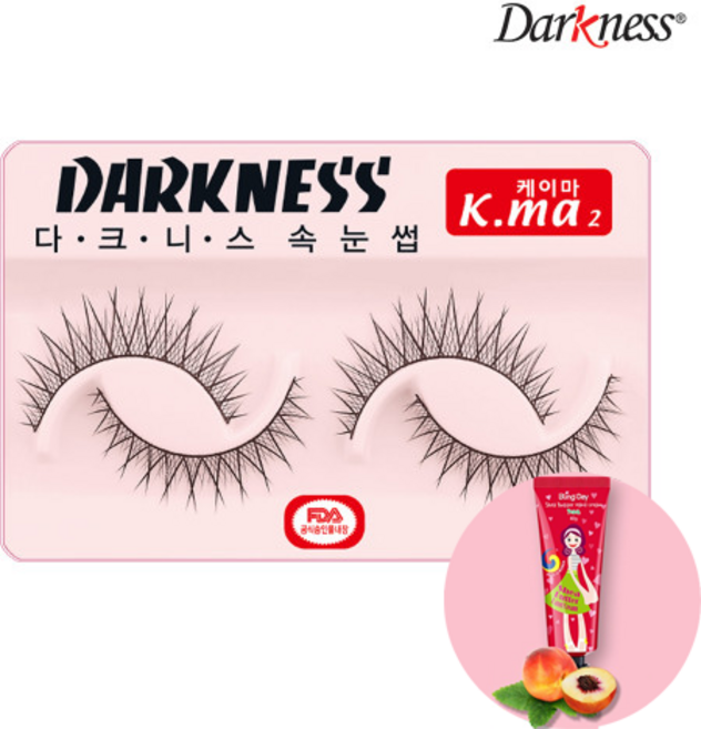 다크니스 속눈썹 + 핸드크림, 10개, Kma2