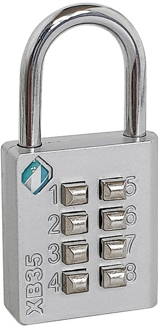 번호 다이얼자물쇠, 1개