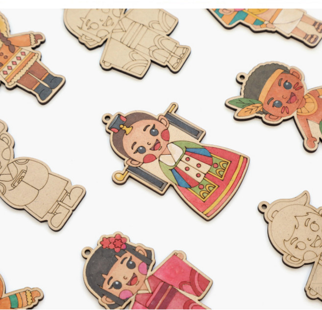 민화샵 민화 팬시우드 모음, 민화 팬시우드 다문화: 중국, 1개