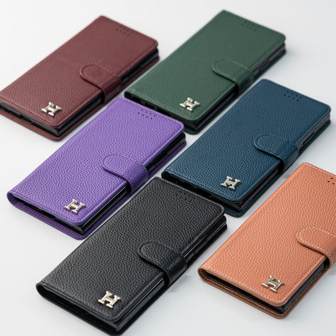 레인보우 다이어리 카드 지폐 수납케이스 갤럭시A52s 5G A528 A526