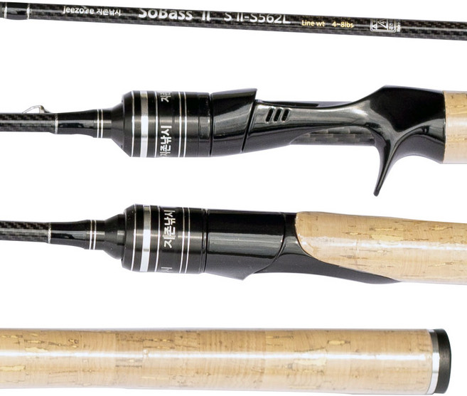 지존낚시 L 루어대 쏘배스 플러스 쏘가리 배스 꺽지 로드 미노잉 저크 베이트 라이트 스피닝 베이트 로드 루어 낚시 용품 계류 루어 낚시대 미노우 저킹 쏠리드 낙시, 베이트대(베이트릴용)