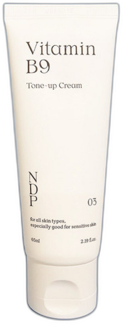 내추럴더마프로젝트 비타민 B9 톤업 미백 크림 /mb, 1개, 65ml