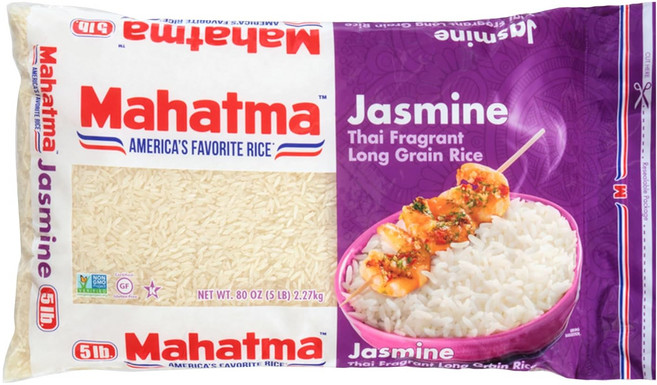 Mahatma 자스민 타이 프레그런트 롱 그레인 라이스, 1개, 2.27kg