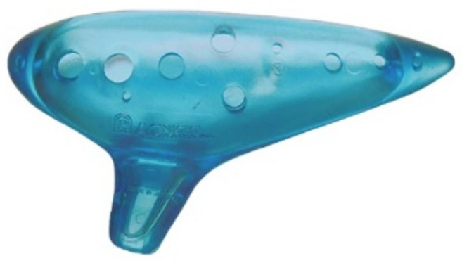 이에스피 나이트 NIGHT 오카리나 알토C 일본생산정품, 블루, 1개