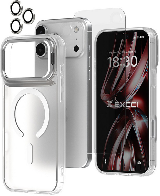 엑씨 아이폰17 프로 맥스 매트 스탠드 맥세이프 호환 올인원 패키지