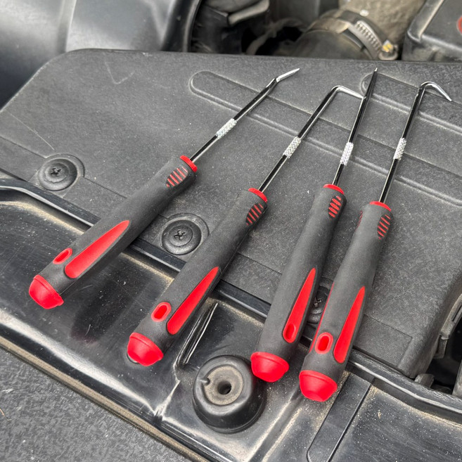 정비 송곳세트 4종 픽툴 ㄱ자형공구 세트