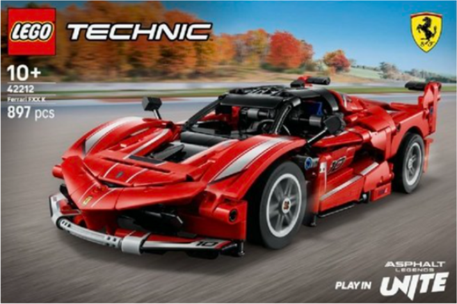 레고 테크닉 42212 페라리 FXX K, 혼합색상, 1개