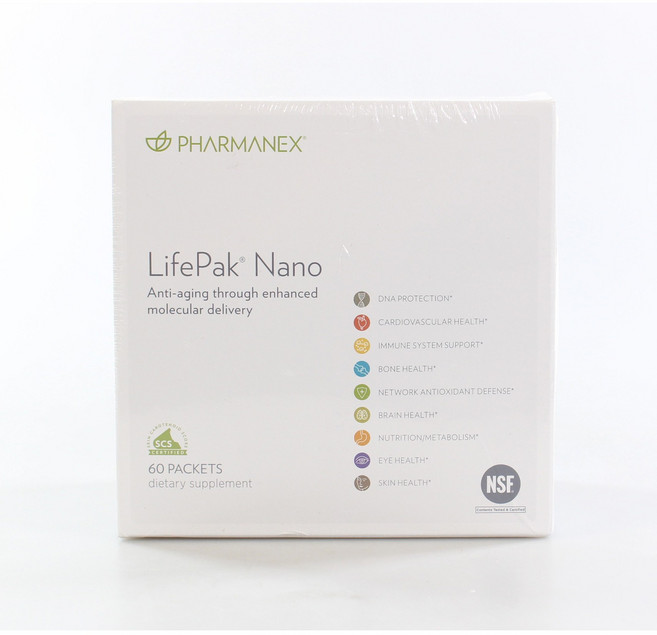 파마넥스 라이프팩 나노 Pharmanex LifePak Nano 60packets (미국), 1개