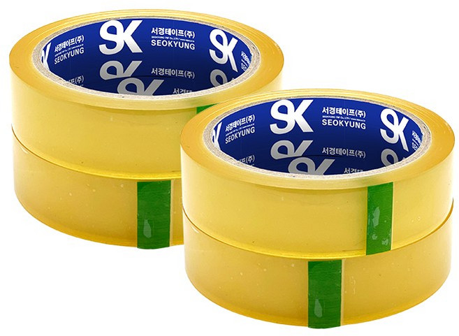 (주)서경 초강력 셀로판 테이프, 투명, 20개