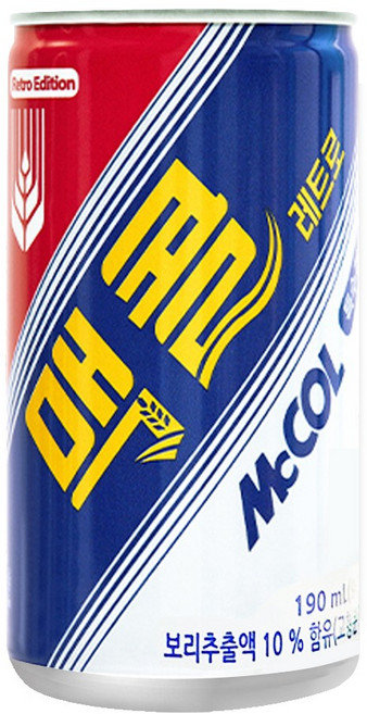 (형제)일화 업소용 맥콜 탄산음료, 190ml, 90개