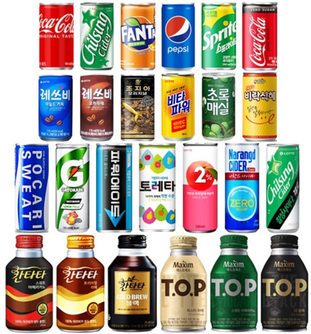 탄산음료, 240ml, 1개