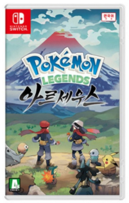 닌텐도 스위치 포켓몬스터 레전드 아르세우스 미개봉 새상품 한국어 한글판 포켓몬 레알세 게임 타이틀
