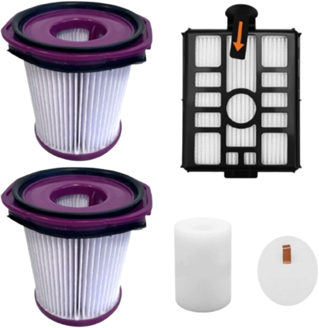 샤크 NEO+ 플러스 LC351KRWH LC200KRIV 무선 청소기 필터 부품, 1세트, 소모품