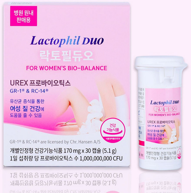 락토필듀오 질 유산균, 30정, 1개