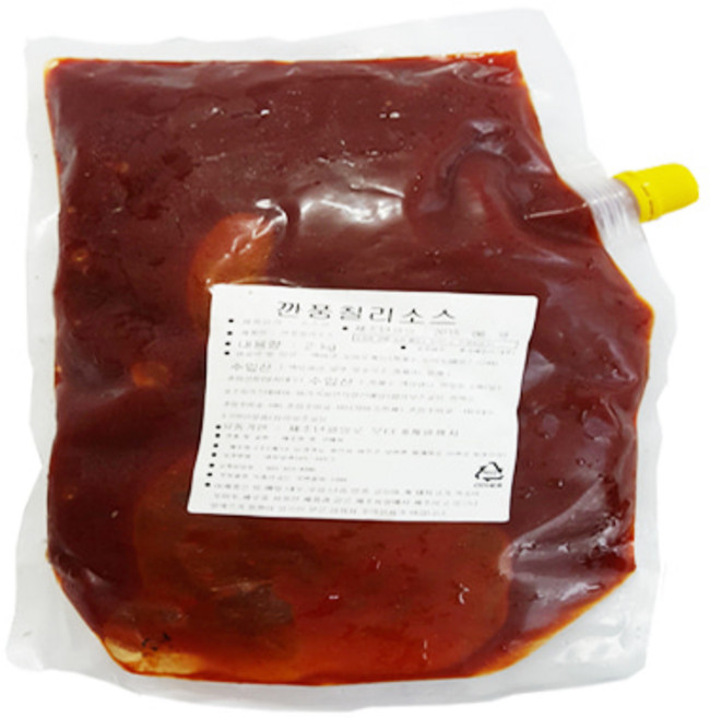 (캐드) 깐풍칠리소스_2kg_식자재쇼핑몰_푸드왕, 1개, 2kg