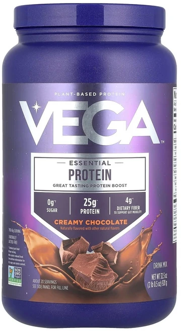 Vega 식물성 Original 프로틴 크리미 초코 2 lb 0.5 oz (920 g), 920g, 1개 - 쿠팡