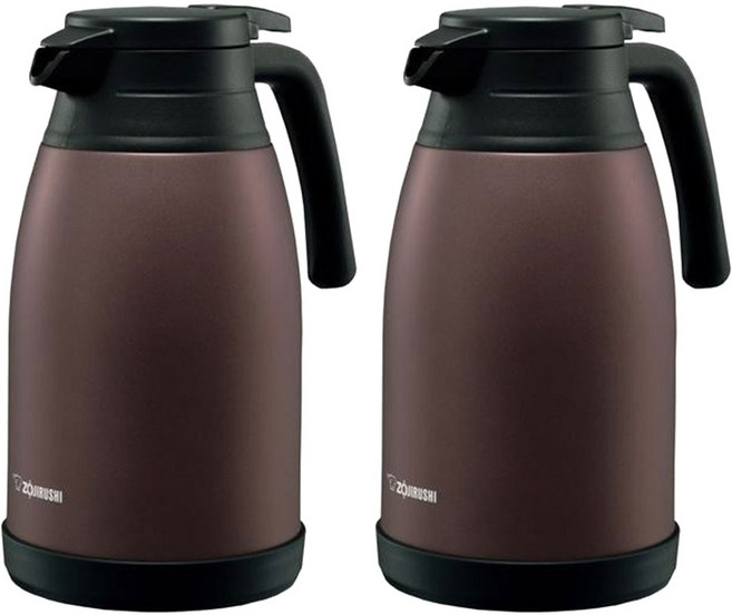 ZOJIRUSHI 象印 不鏽鋼真空雙層手提壺 SHRA15TA, 2個, 1.5L, 棕色