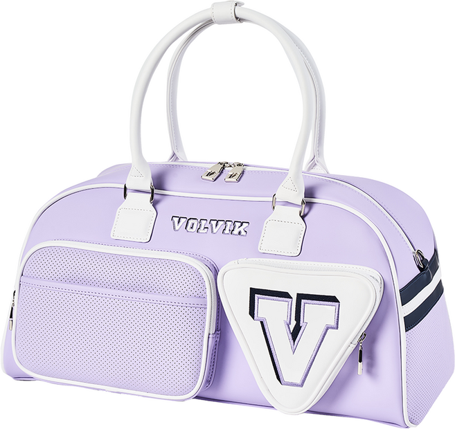 볼빅 VBCB 프리미엄 바시티 보스턴백 옷가방, 라벤더