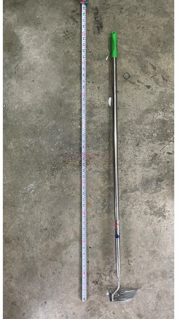 工具家達人 不鏽鋼鋤頭 長柄彎月除草工具 免彎腰輕巧園藝鋤頭, 1個