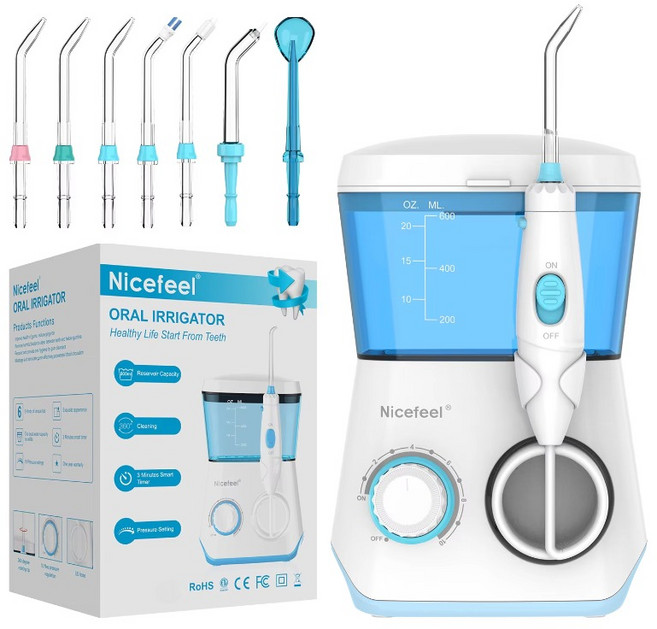 600ml 구강세정기 탁상용 전동 가정용 충치기 펄스 물세척 치석세척기 아쿠아치아세정기 클래식 구강세정기 가정용