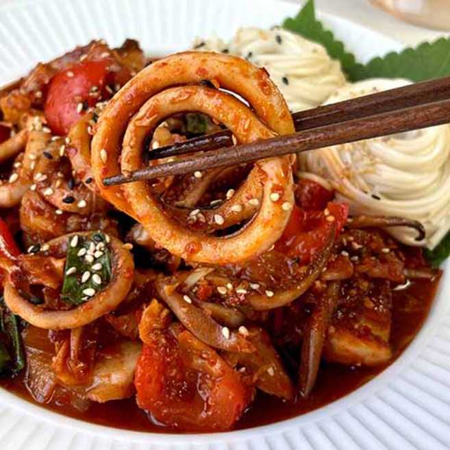 관우농가 손질 통오징어 링채