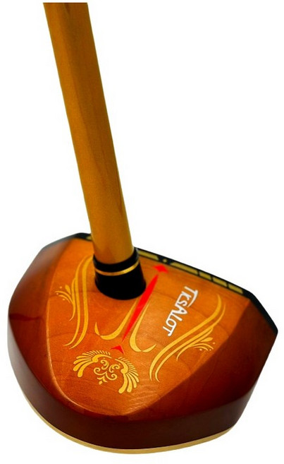 네봉지 파크골프채 프라임 국산4스타 파크골프채 프리미엄 여성용 브라운헤드 블랙체크