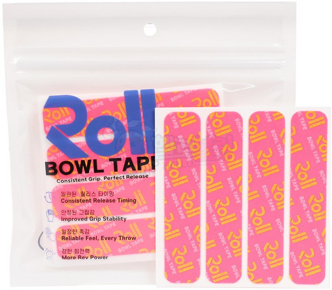 롤볼 롤 핑거 테이프 핑크 [1.6cm형] 중약지테이프, 1개