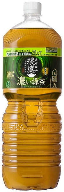 아야 타카 진한 녹차 2L PET × 6 개, 1개