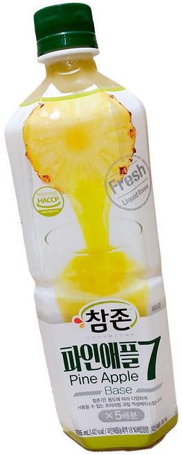 참존식품 파인 원액 835ml 12개 파인애플농축액, 1개