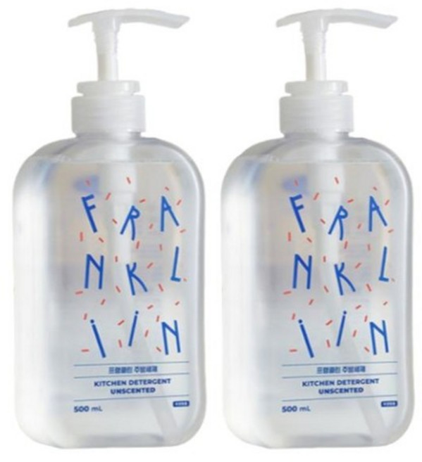 프랭클린 아기 젖병 식기 세정제 주방 세제 500ml (43302556)