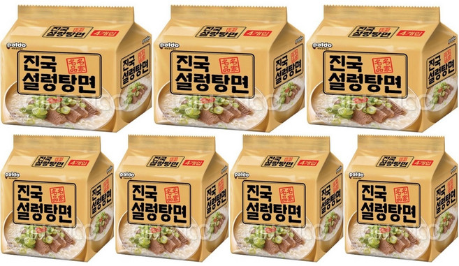 팔도 진국 설렁탕면 100g, 28개
