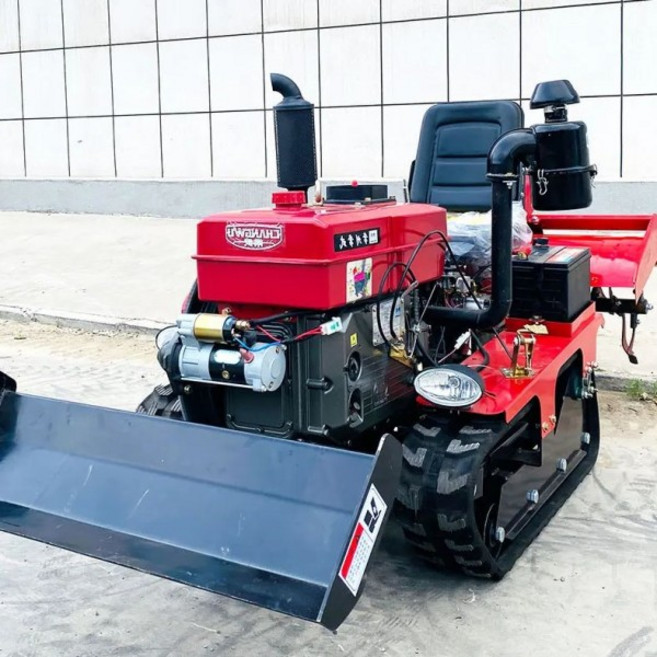 맞춤형 22HP 크롤러 트랙터 경운기 미니 다기능 농업용 굴삭기 포함 토지 개발용, 02 80HP(Deposit)