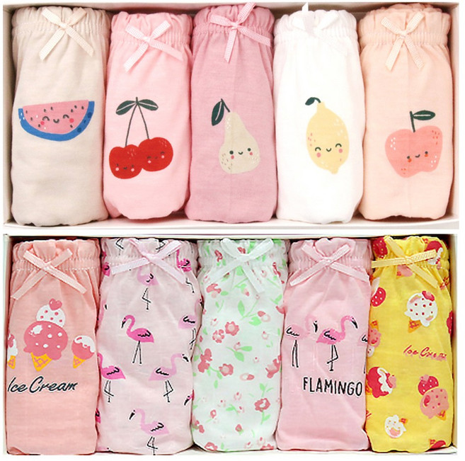 여아 삼각팬티 프릇 5종 + 엔젤 5종 세트