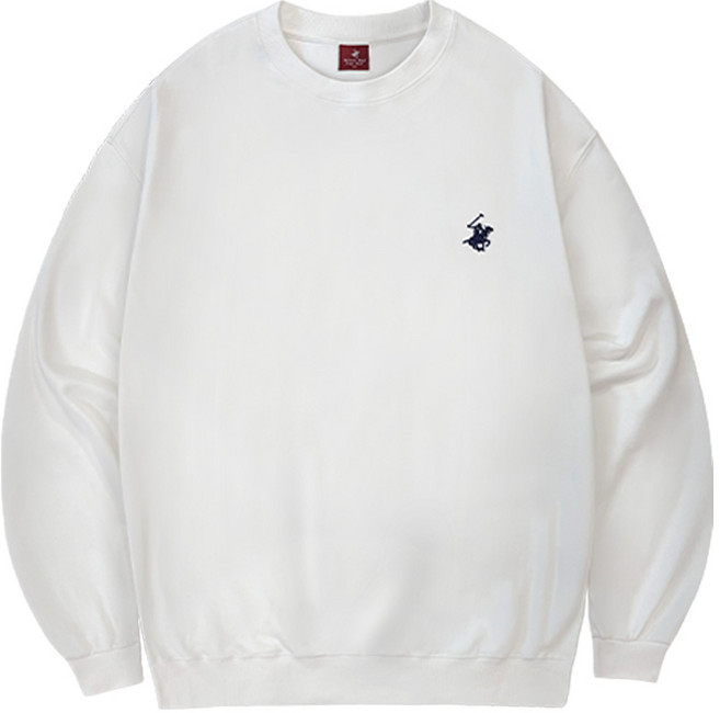 비버리힐즈폴로클럽 남여공용 소프트 세미 오버핏 데일리 맨투맨 티셔츠(4컬러) EPL8T00