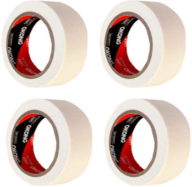 오공 마스킹테이프 50mm x 40m, 4개