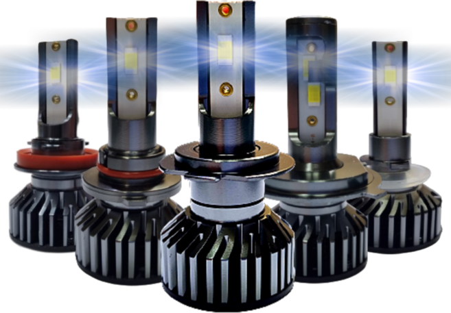 인텐스 자동차 LED 라이트 고광량 화이트 헤드라이트 (낱개입), 9005, 1개