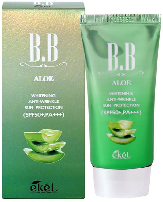 알로에베라잎 맑고 매끈한 피부 표현 비비크림 50ml jhh+480dG