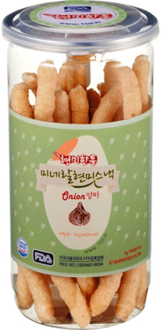 현미한톨 미네랄현미스낵 (양파) 37g, 양파, 1개