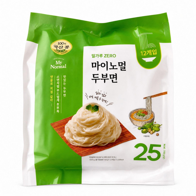 마이노멀 두부면 코스트코 저칼로리 식단 글루텐프리 국산콩, 1.56kg, 1개